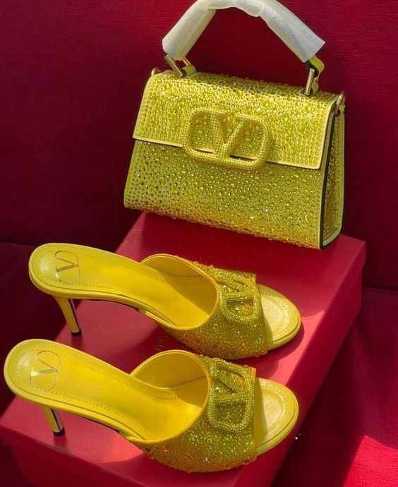 vlt famous brand heel n bag combo