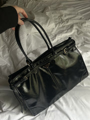 P leather tote bag premium quality