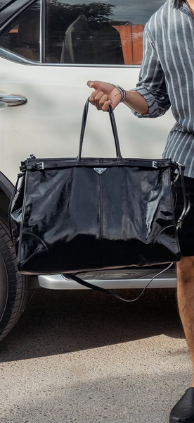 P leather tote bag premium quality