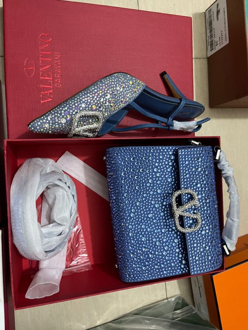 vlt famous brand heel n bag combo