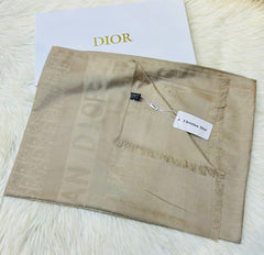 Dior pashmina scarf