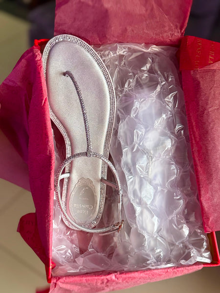 famous brand rene covila slipper