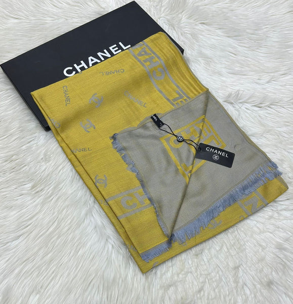 Chanl pashmina scarf
