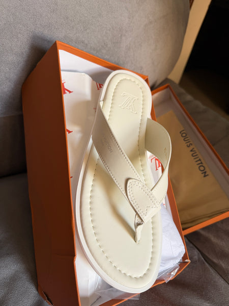 lv  brand slipper