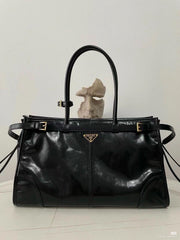 P leather tote bag premium quality
