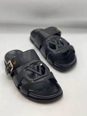 lv comfort mule brand slipper