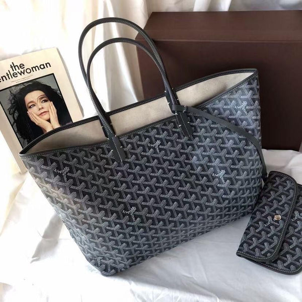 Goyard grey bag