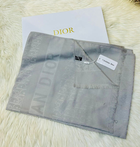 Dior pashmina scarf