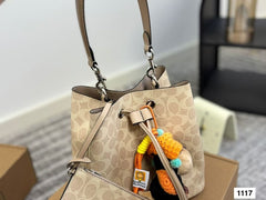 Coach bucket bag