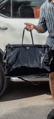 P leather tote bag premium quality