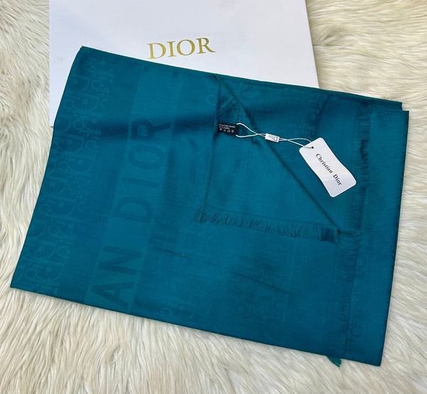 Dior pashmina scarf